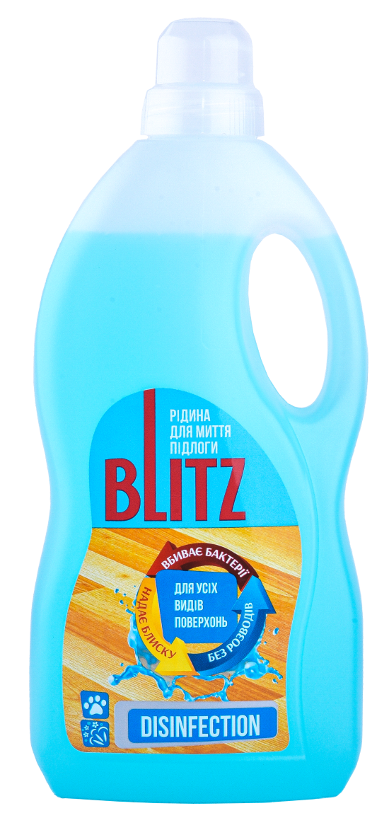 Засіб рідкий концентрований для миття підлоги з дезінфікуючим ефектом Desinfection ЕСО ТМ ЛЕОХІМ 1л